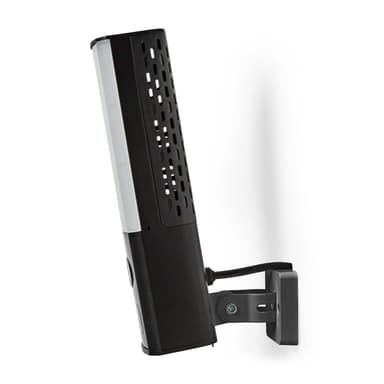 Nedis SmartLife Ulkokamera | Wi-Fi | Ympäristön valo | Full HD 1080p | IP65 | MicroSD (ei sisälly) / Onvif / Pilvipalvelutallennus (valinnainen) | 100 - 240 V AC | Liiketunnistimella | Yökuvaus | Musta