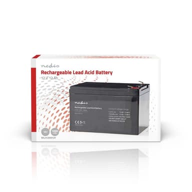 Nedis Lyijyakku | Lyijyhappo | Ladattava | 12 V | 12000 mAh