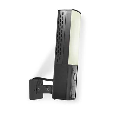 Nedis SmartLife Ulkokamera | Wi-Fi | Ympäristön valo | Full HD 1080p | IP65 | MicroSD (ei sisälly) / Onvif / Pilvipalvelutallennus (valinnainen) | 100 - 240 V AC | Liiketunnistimella | Yökuvaus | Musta