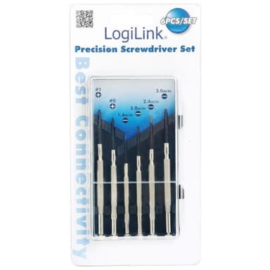 LogiLink Skruvmejselset Precision Small