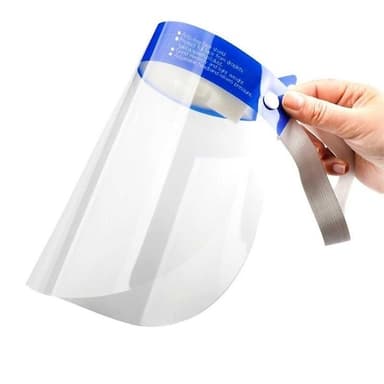 40-pack visiirit / Suojavisiirit / Muovinen kasvosuojaus