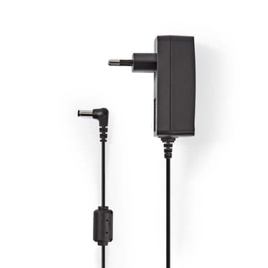 Nedis CCTV Tehosovitin | 2.0 A | 12 V DC | 5.5 x 2.1 mm Uros | Uros | 1.50 m | Musta