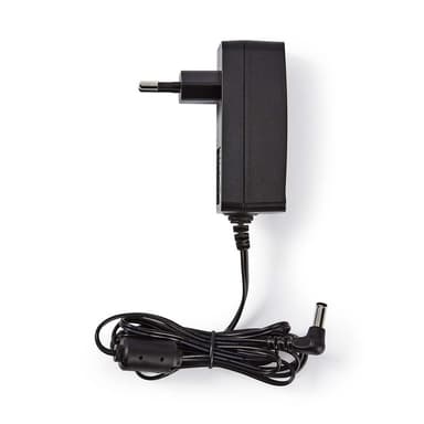 Nedis CCTV Tehosovitin | 2.0 A | 12 V DC | 5.5 x 2.1 mm Uros | Uros | 1.50 m | Musta
