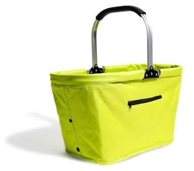 Queen Anne Carry kokoontaitettava kori Lime 30L