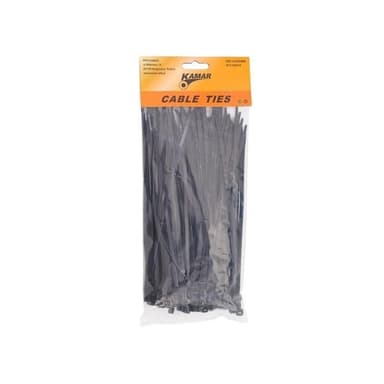 Nippusiteet 4,8mm x 18cm / 100kpl Musta