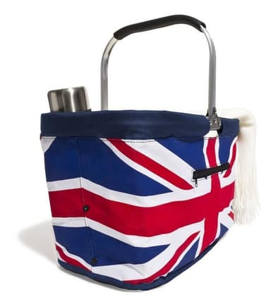 Queen Anne Carry kokoontaitettava kori Lime 30L