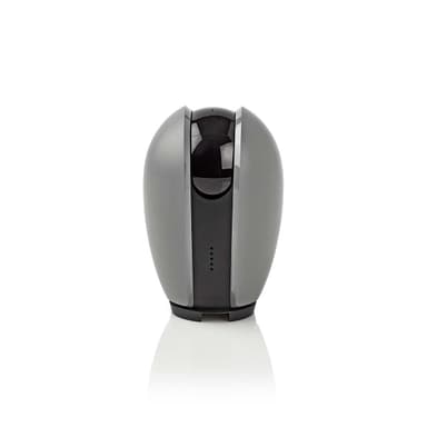 Nedis SmartLife Sisäkamera | Wi-Fi | Full HD 1080p | Kääntö/kallistus | MicroSD (ei sisälly) / Pilvipalvelutallennus (valinnainen) | Liiketunnistimella | Yökuvaus | Tummanharmaa / Valkoinen