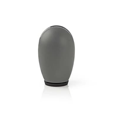 Nedis SmartLife Sisäkamera | Wi-Fi | Full HD 1080p | Kääntö/kallistus | MicroSD (ei sisälly) / Pilvipalvelutallennus (valinnainen) | Liiketunnistimella | Yökuvaus | Tummanharmaa / Valkoinen