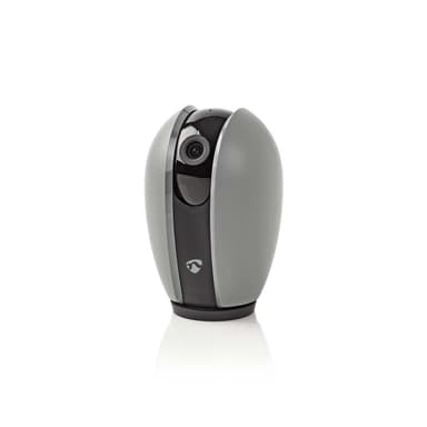 Nedis SmartLife Sisäkamera | Wi-Fi | Full HD 1080p | Kääntö/kallistus | MicroSD (ei sisälly) / Pilvipalvelutallennus (valinnainen) | Liiketunnistimella | Yökuvaus | Tummanharmaa / Valkoinen
