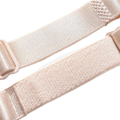 6 kpl säädettävät imetysliivit olkahihnat Beige