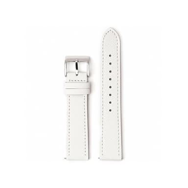 Kellon hihnan vaihto Rolexille ja Swtachille Valkoinen 18 mm