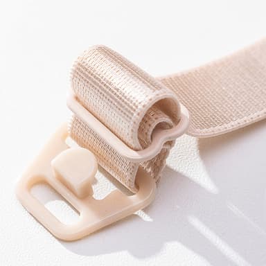 6 kpl säädettävät imetysliivit olkahihnat Beige