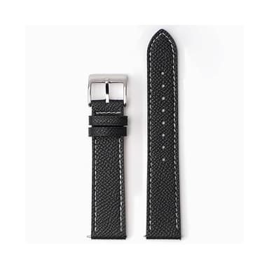 Kellon hihnan vaihto Rolexille ja Swtachille Musta 20 mm