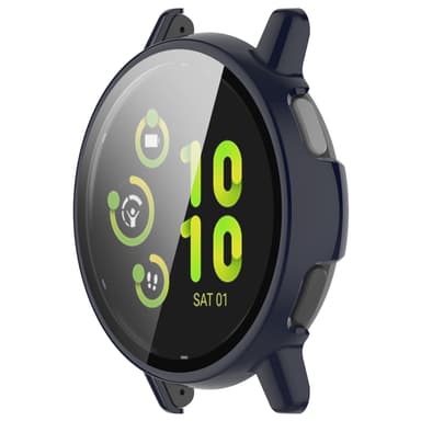 Kellokotelo näytönsuojalla Garmin Vivoactive 5:lle Sininen