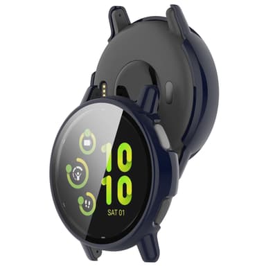 Kellokotelo näytönsuojalla Garmin Vivoactive 5:lle Sininen