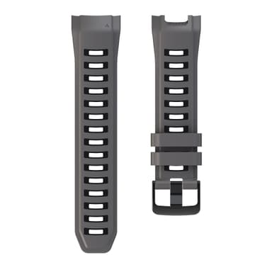 Silikoniranneke Korvaus Garmin Instinct 2X Solar Rannekorelle, 22mm Musta