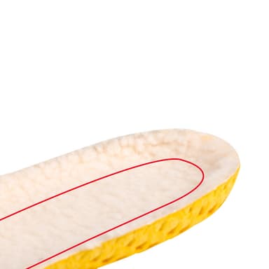Lämmin lampaannahka sekä samettipohjalliset 26x1 cm