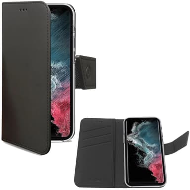 Lompakkokotelo Galaxy S23 Ultra 5G musta