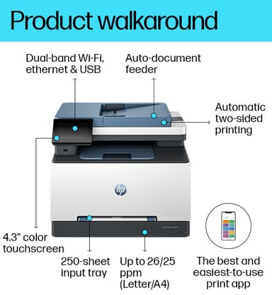 HP LaserJet Pro M3302sdw MF lasertulostin
