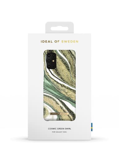 Printed Case Galaxy S20+ Cosmic Green Swirl