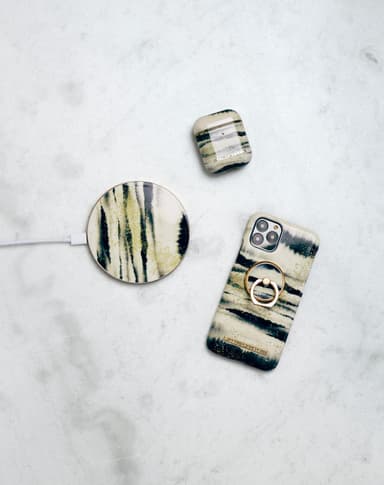 Printed Case iPhone 12/12P Golden Tie Dye