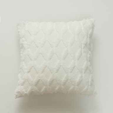Pehmeä koristeellinen tyynynpäällinen olohuoneeseen, sohva 2 kpl Valkoinen L