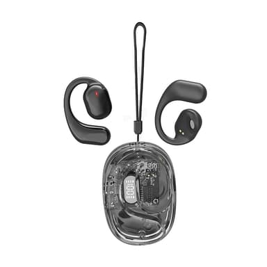 Non in Ear Langattomat Bluetooth-kuulokkeet korvaan kiinnitettävät kuulokkeet Musta