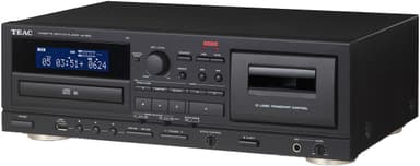 Teac AD-850-SE CD-soitin/kasettisoitin (musta)