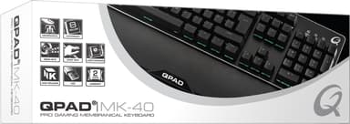 QPAD Gaming Keyboard MK40 Nordic