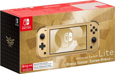 Nintendo Switch Lite pelikonsoli (Hyrule Edition)