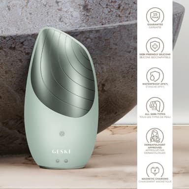 Geske Sonic Thermo puhdistusharja kasvoille GK000007GN01 (vihreä)