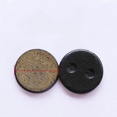 Levyjarrupalat Xiaomi M365 sähköskootterille Black 2 kpl