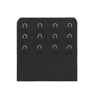 4 koukkua 3 riviä välirintaliivit Extender Bran Extender Strap Musta+hopeaharmaa+vaaleanpunainen