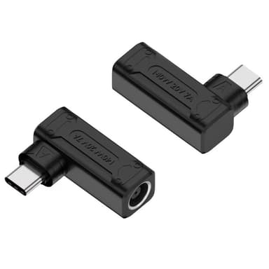 DC 7,9 x 0,9 naaras - uros USB-C 140 W muunnossovitin