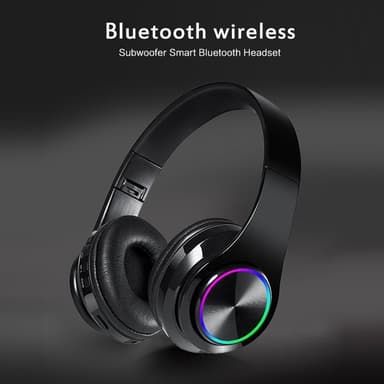 Langattomat Hifi-korvakuulokkeet Bluetooth-kuulokkeet - musta+punainen
