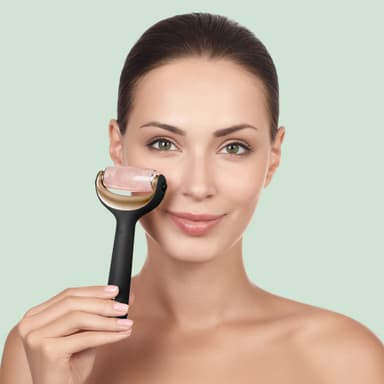 Geske MicroNeedle kasvo- ja vartalorulla GK000042GY01 (musta)