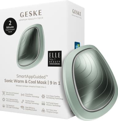 Geske Sonic Warm & Cool hierontalaite kasvoille GK000002GN01 (vihreä)