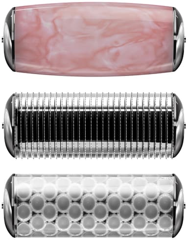 Geske MicroNeedle kasvo- ja vartalorulla GK000042GY01 (musta)