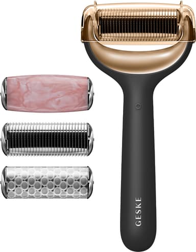 Geske MicroNeedle kasvo- ja vartalorulla GK000042GY01 (musta)