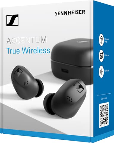 Sennheiser Accentum täysin langattomat in-ear kuulokkeet (musta)