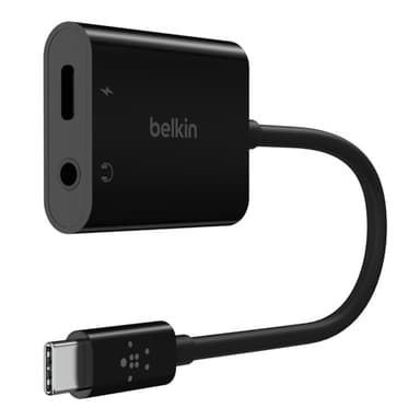 RockStar 3,5 mm Audio + USB-C-lataussovitin