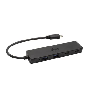 i-tec Metal C31HUBMETAL2A2C, USB 3.2 Gen 1 (3.1 Gen 1) Type-C, USB 3.2 Gen 1 (3.