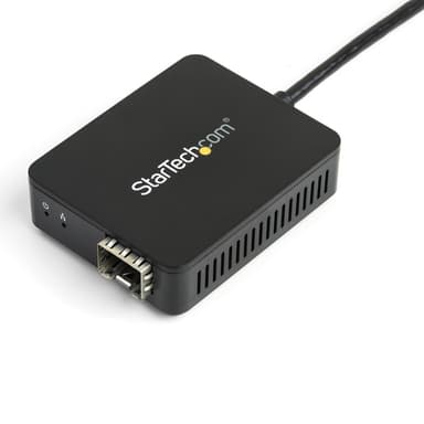 StarTech.com US1GA30SFP, Langallinen, USB, Kuitu, 1000 Mbit/s, Musta