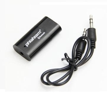 Langaton äänentoisto autossa! Bluetooth-musiikkivastaanotin (valkoinen)