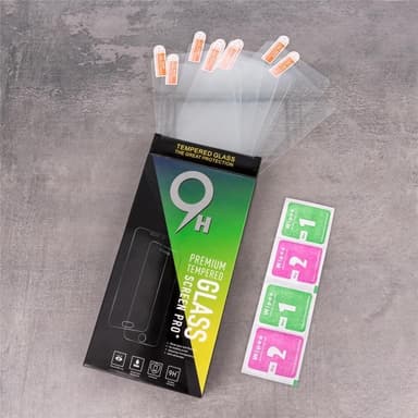 9H karkaistu lasi näytönsuoja iPhone 5/5s/5c/SE, 10-pack