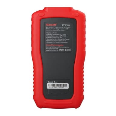 iCarsoft diagnostiikkatyökalu RT V1.0