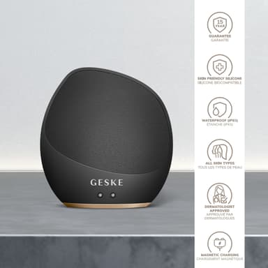 Geske Sonic Body Cleansing kuorintaharja GK000706GY01 (musta)