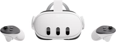 Meta Quest 3 kannettavat VR-lasit (128 GB) - Kunnostettu