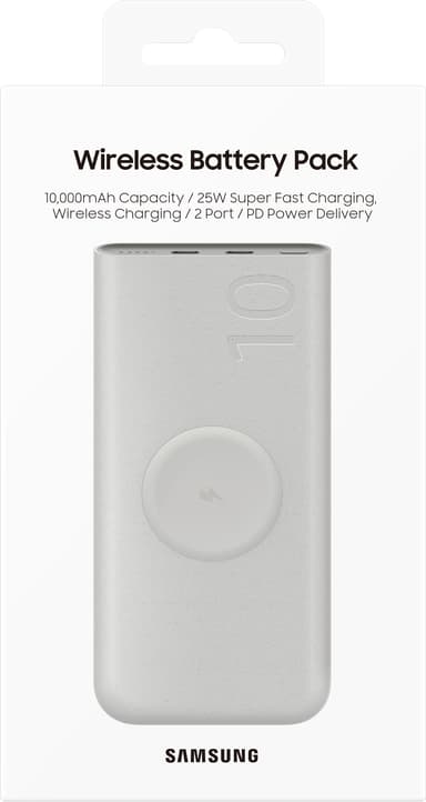 Samsung 10 Ah langaton varavirtalähde (25 W)