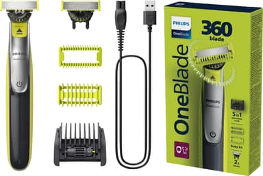 Philips OneBlade 360 kasvo- ja vartalotrimmeri QP2834/23
